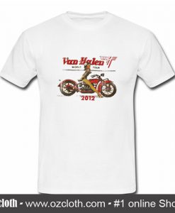 Van Halen World Tour 2012 T Shirt