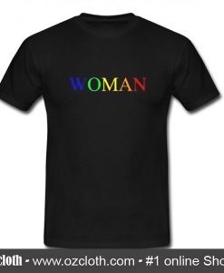Woman Multi Colors T Shirt