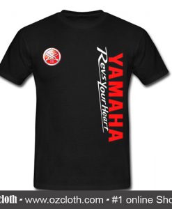 Yamaha Revs Your Heart T Shirt