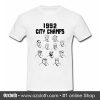 1992 City Champs T Shirt