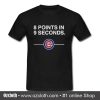 8 Points In 9 Seconds Baseball Chicago Cubs T Shirt