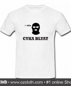 CSGO Gaming Cyka Blyat Counter Strike T Shirt