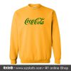 Coca Cola Green Logo Sweatshirt