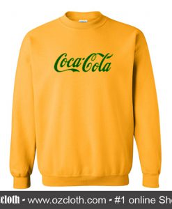 Coca Cola Green Logo Sweatshirt
