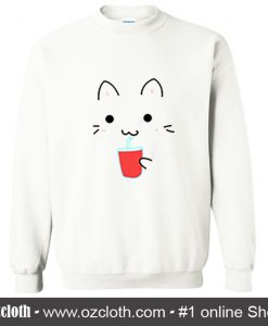 Cute Kawaii Cat Sweatshirt