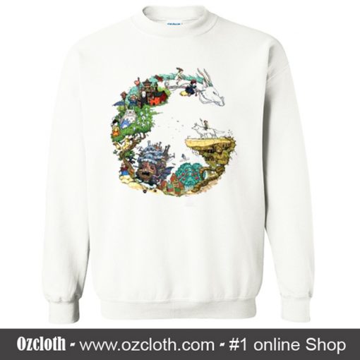 Dragon Studio Ghibli Sweatshirt