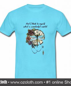 Dragonfly And I Think To Myself T Shirt