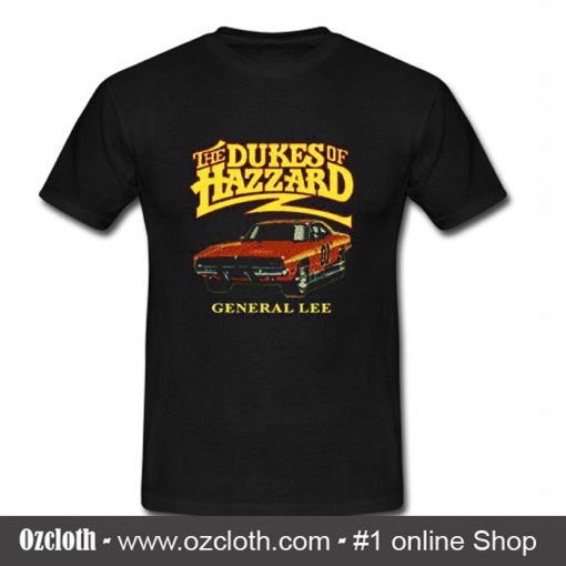 Dukes of Hazzard General Lee Car T Shirt