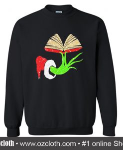 Grinch Christmas Book Sweatshirt