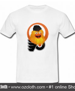 Gritty Philadelphia Flyers Logo T Shirt