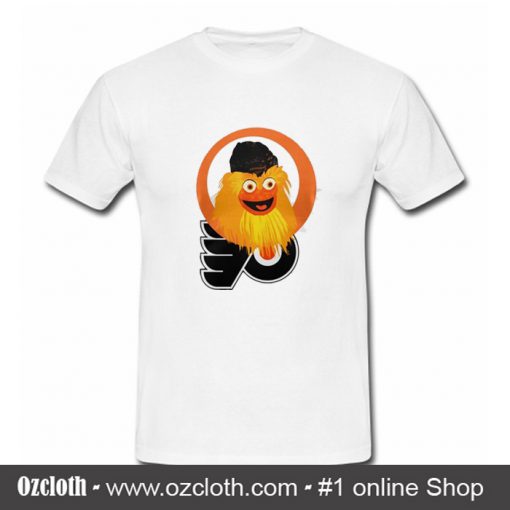 Gritty Philadelphia Flyers Logo T Shirt