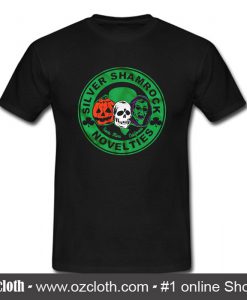 Halloween Silver shamrock novelties T-shirt