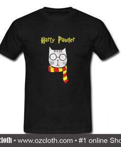 Harry Pawter Cat Harry Potter T Shirt