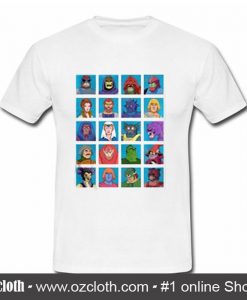 He-man Characters T Shirt