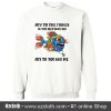 Joy To The Fishes In The Deep Blue Sea Sweatshirt