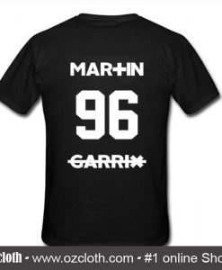 Martin Garrix 96 T-Shirt Back