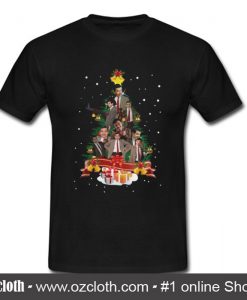 Mr Bean Christmas Tree Shirt