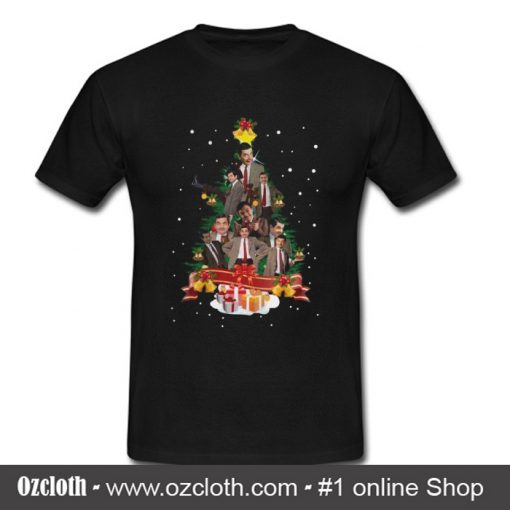 Mr Bean Christmas Tree Shirt