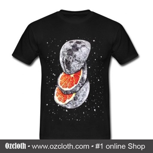 Orange Planet T Shirt