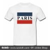 Paris Striped Flag T Shirt