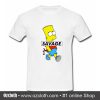Savage Bart Simpson T Shirt