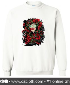 Sexy Vampire Girl Sweatshirt