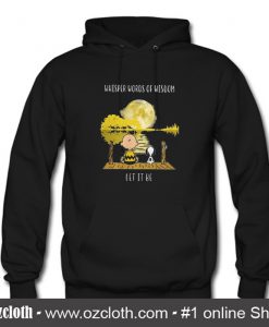 Snoopy and Charlie Whisper Hoodie