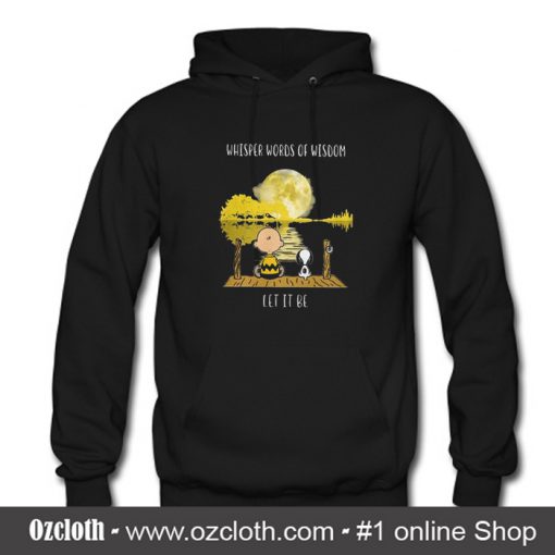 Snoopy and Charlie Whisper Hoodie