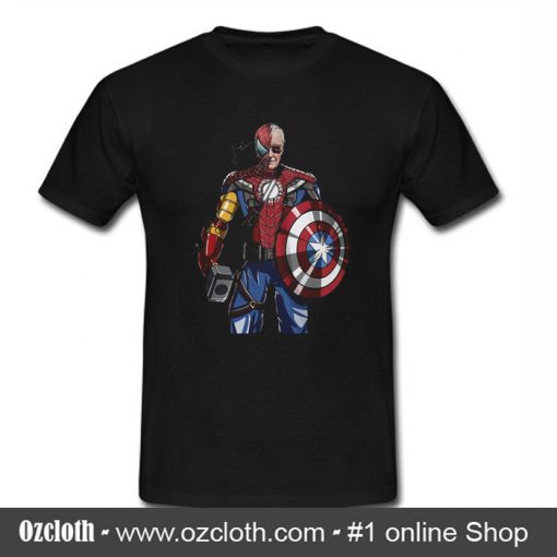 Stan Lee Marvel All Avengers Heroes T Shirt