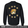Star Tiger Head Sweatshirt Back