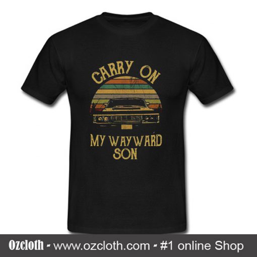 Supernatural carry on my Wayward son T-Shirt