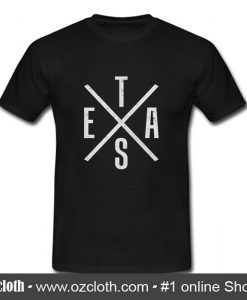 Texas Home Black T Shirt