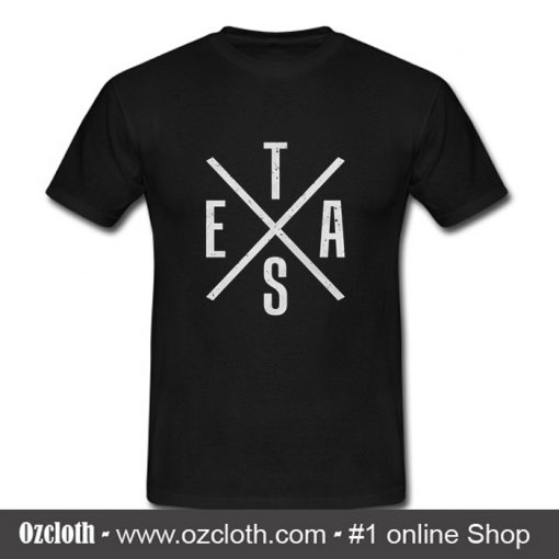 Texas Home Black T Shirt