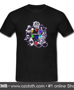 Undertale All Character Classic T Shirt