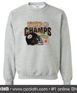 Vintage 1994 Pittsburgh Steelers Central Division Champs Sweatshirt