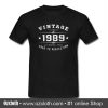 Vintage Since 1989 T Shirt