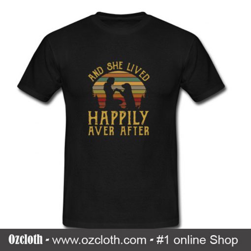 Vintage and she lived happily aver after T Shirt