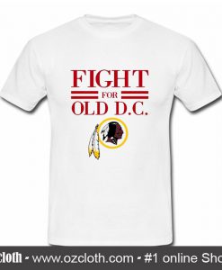 Washington Redskins fight for old DC T Shirt