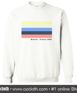 Biarrrtiz France 1990 Sweatshirt (Oztmu)