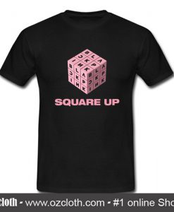 Blackpink Squaere Up Logo T Shirt (Oztmu)