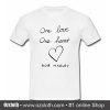 Bob Marley One Love One Heart T Shirt (Oztmu)