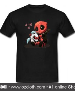 Deadpool Love Unicorn T Shirt