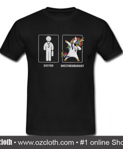 Doctor Unicorn Anesthesiologist T Shirt (Oztmu)