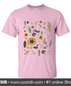 Flower Pink T Shirt (Oztmu)