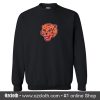 Head Tiger Print Sweatshirt (Oztmu)