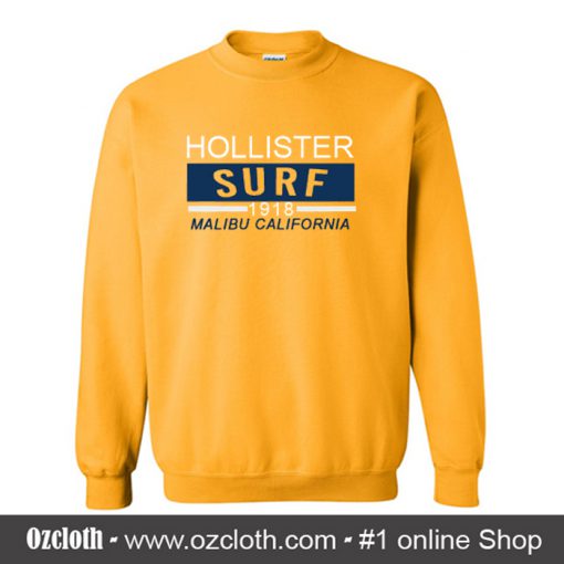 Hollister Surf 1918 Malibu California Sweatshirt (Oztmu)