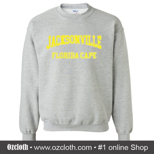 Jacksonville Florida Cape Sweatshirt (Oztmu)