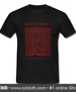 Joy Division Unknown Pleasures Japanese T Shirt (Oztmu)