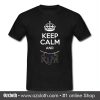 Keep Calm And Run T Shirt (Oztmu)