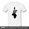 Live Aid Music Art T Shirt
